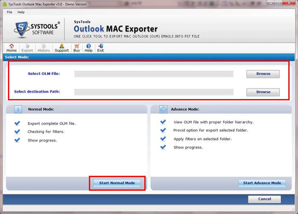 Outlook Mac 2011 Import to PST 5.4